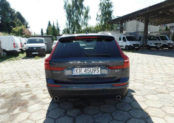 Volvo XC 60 cena 162600 przebieg: 71509, rok produkcji 2020 z Szlichtyngowa małe 277